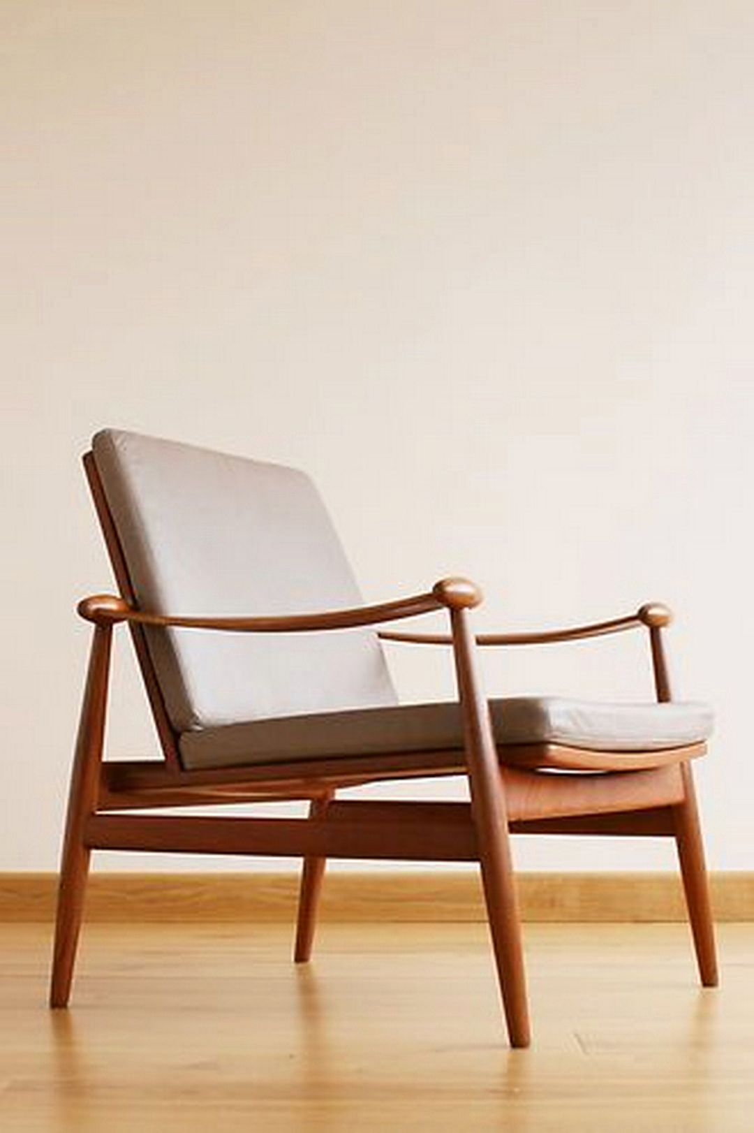 Finn Juhl Easy Chair Fd133 1950s Vintage Retro Danish Modern Wegner Teak Early