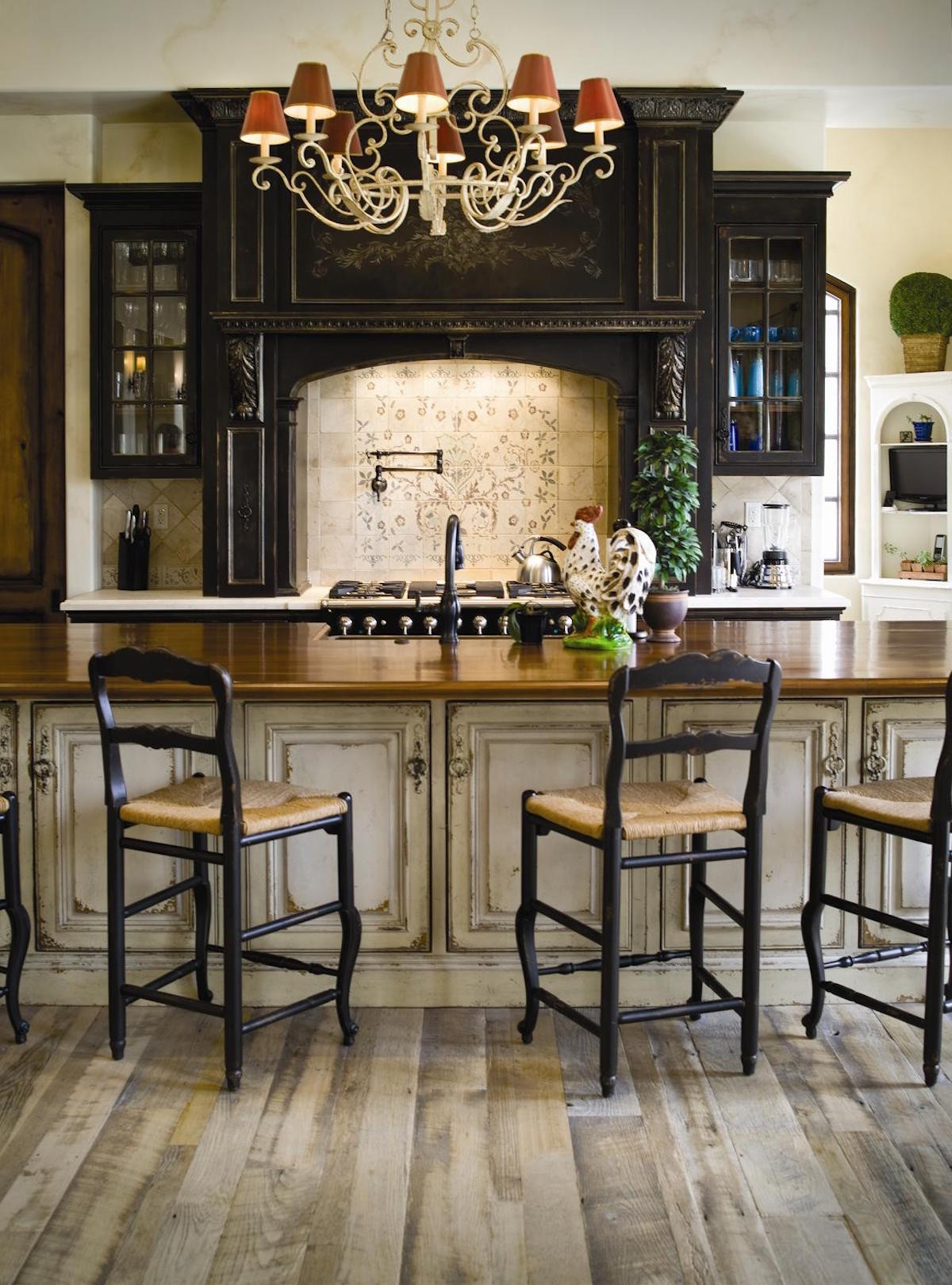 French country barstools