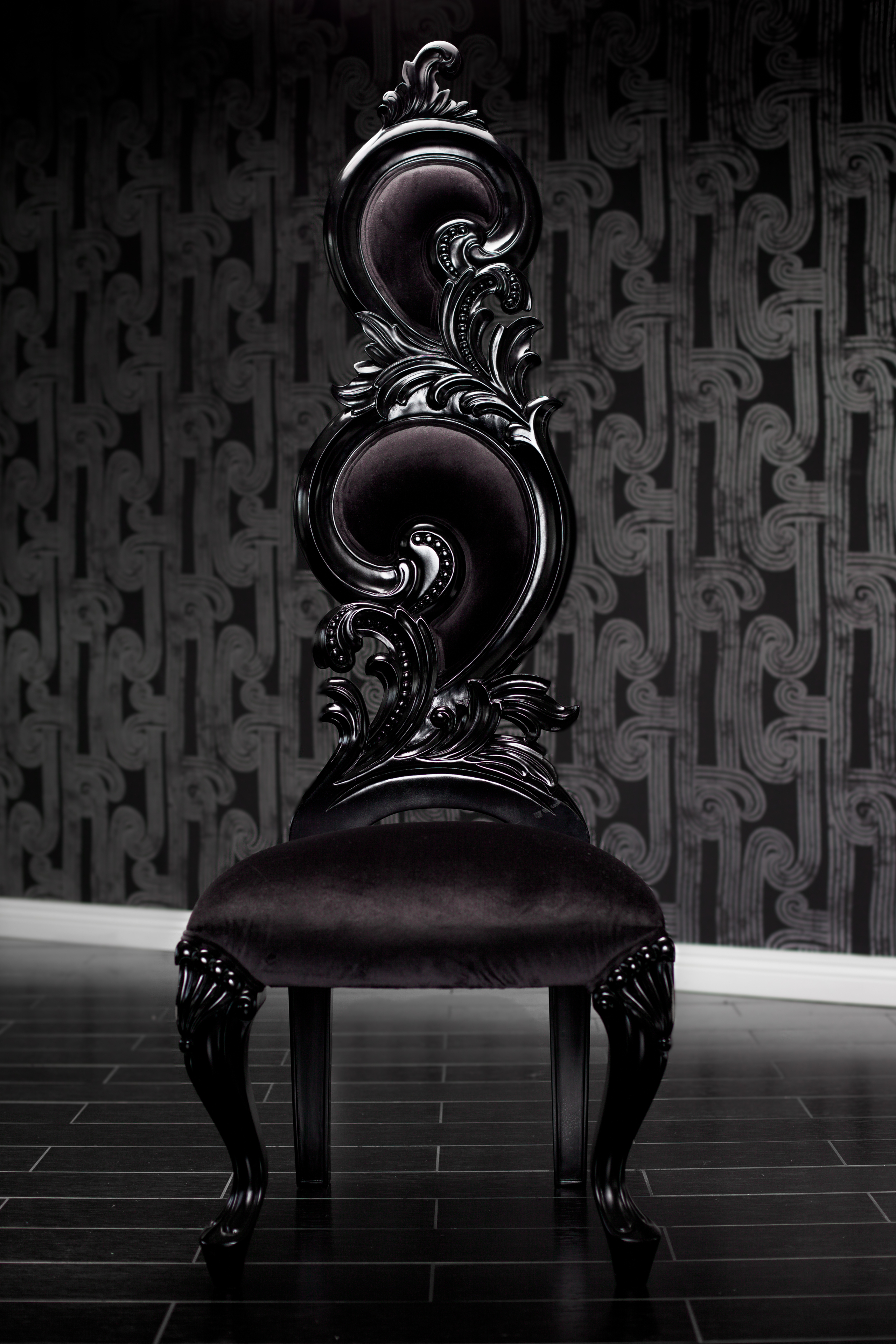Gothic dining room chairs