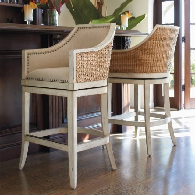 rattan counter height stools with backs