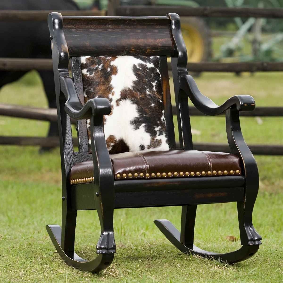 Leather western chair 8