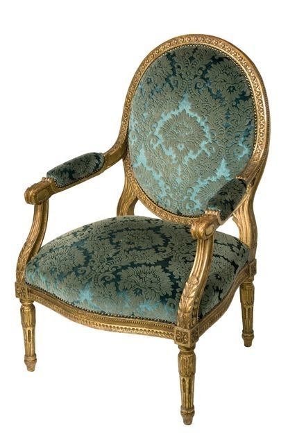 Louis xvi style arm chair 4