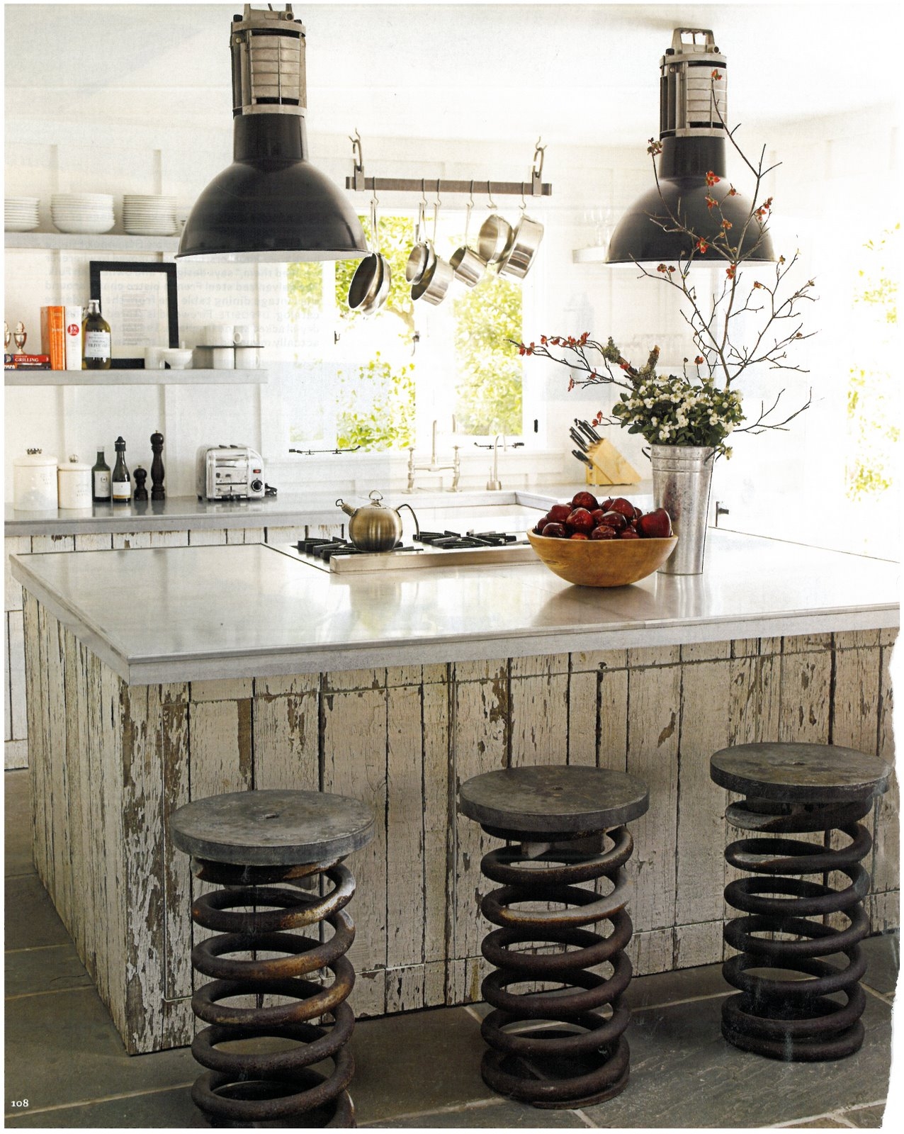 Love these stools great for a contemporary home too bad