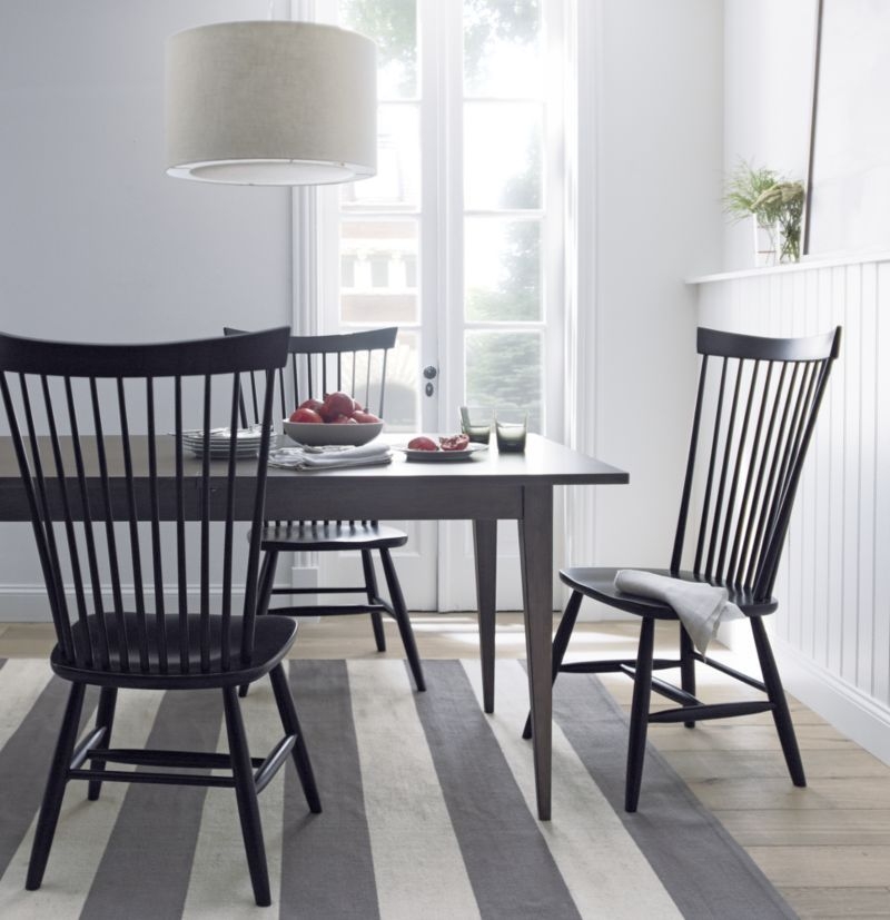 Marlow ii black side chair in dining chairs 2 for