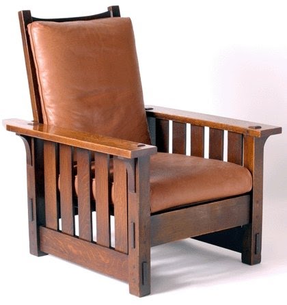 Morris chair by gustav stickley 1902 the craftsman style was