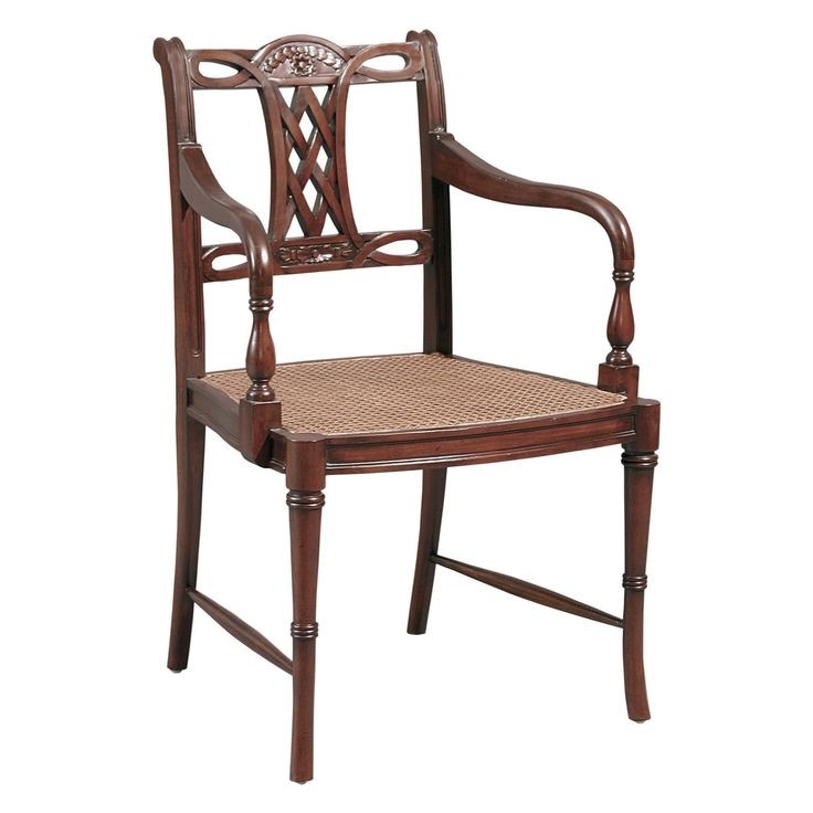 Plantation arm chair traditional chairs