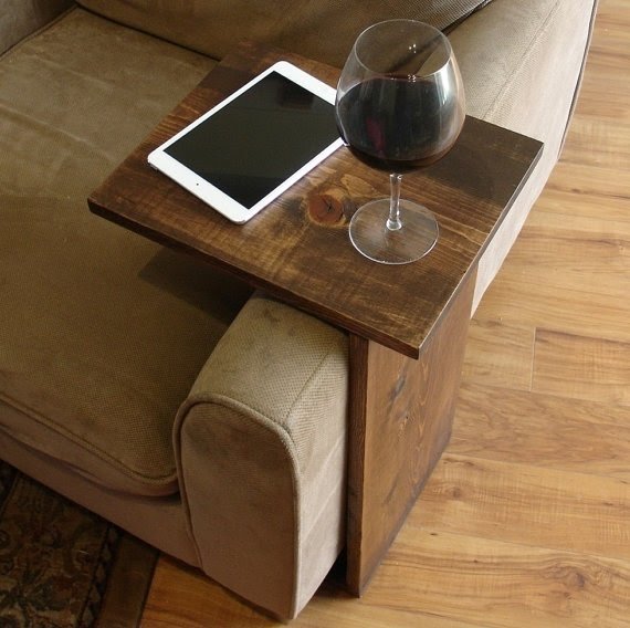 Armchair discount rest table