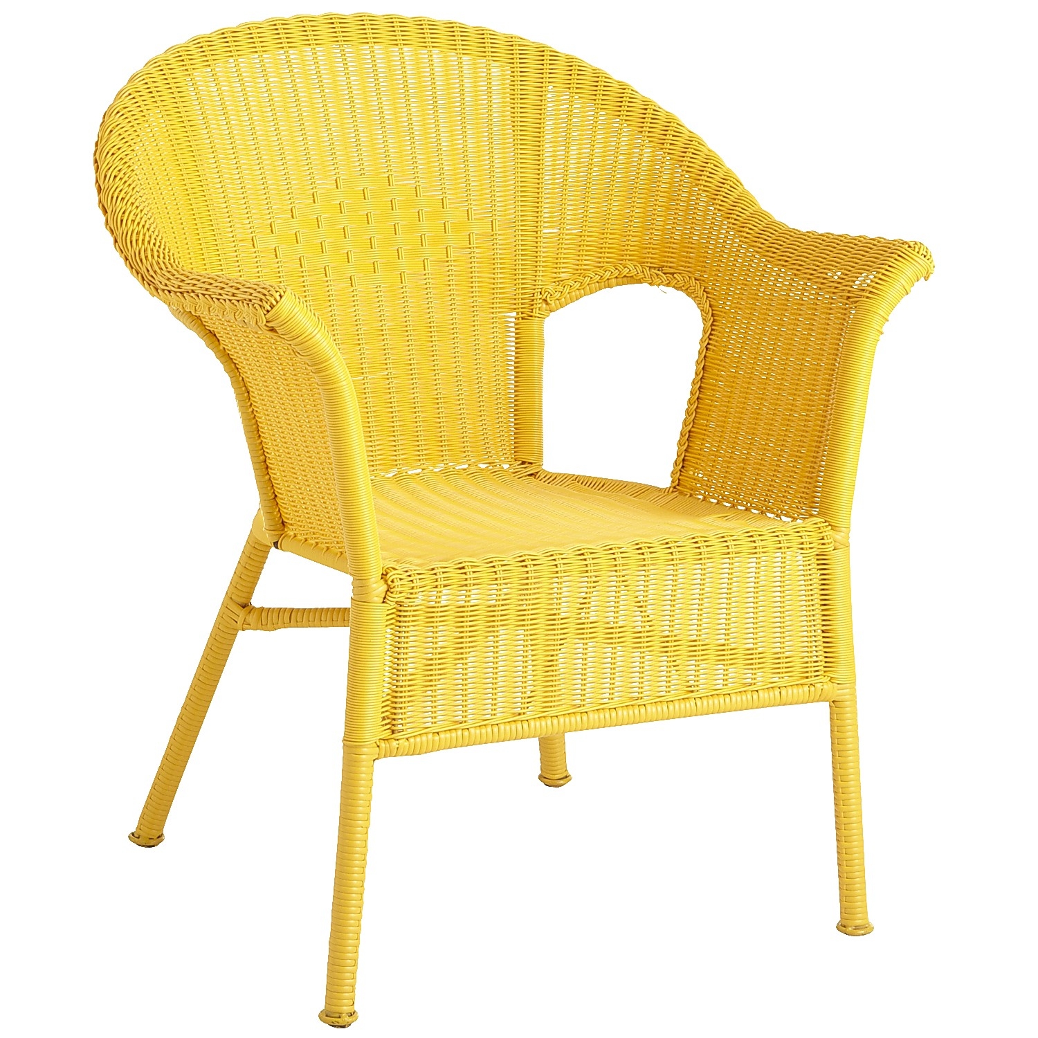 Stackable wicker chairs 5