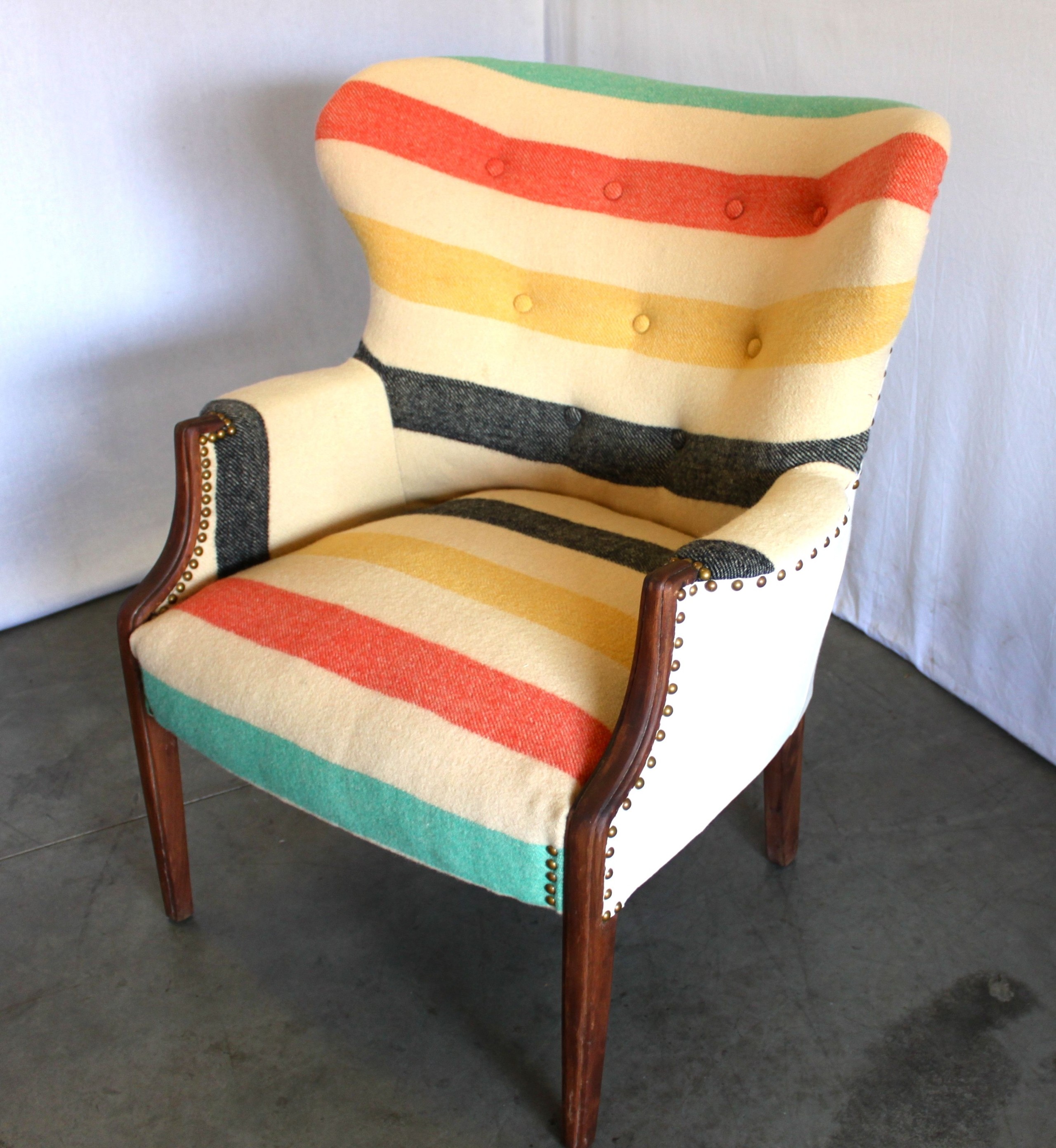 Striped chair 11