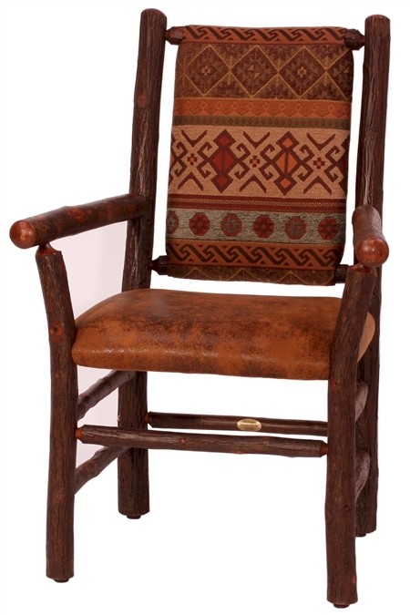 The 608c dining arm chair from old hickory furniture company