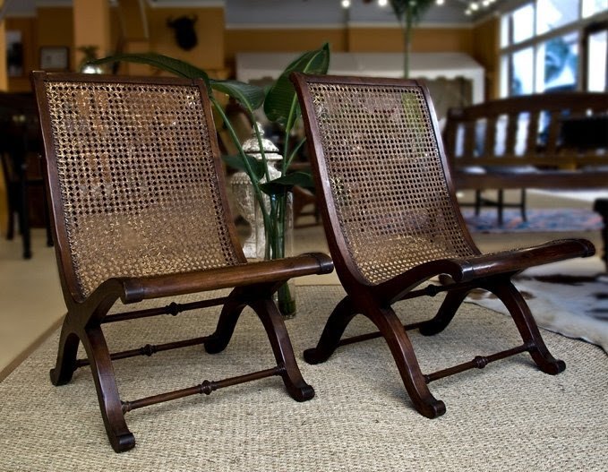 Antique cane deals chairs value