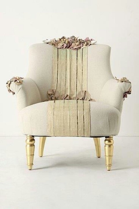 Vintage upholstered chairs 7