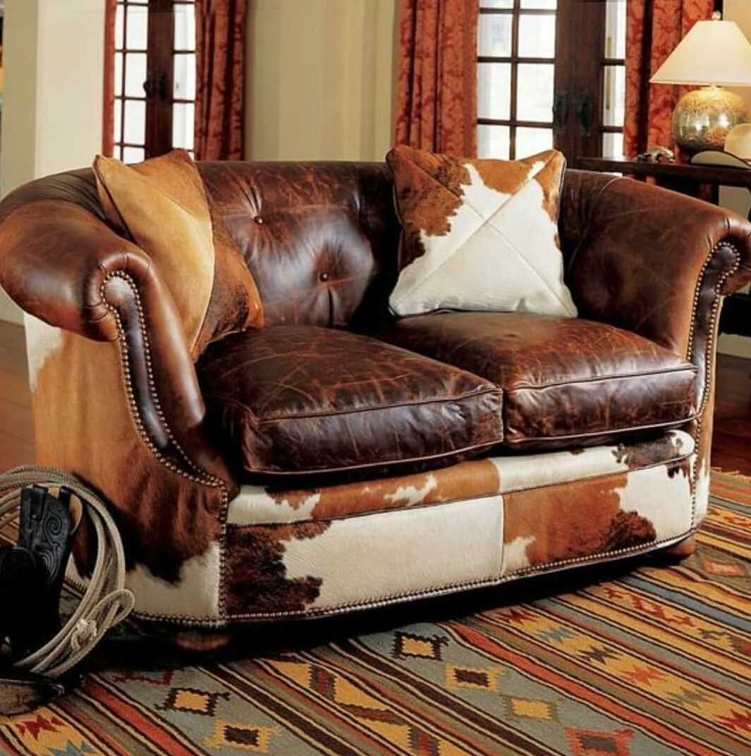 Western leather recliners