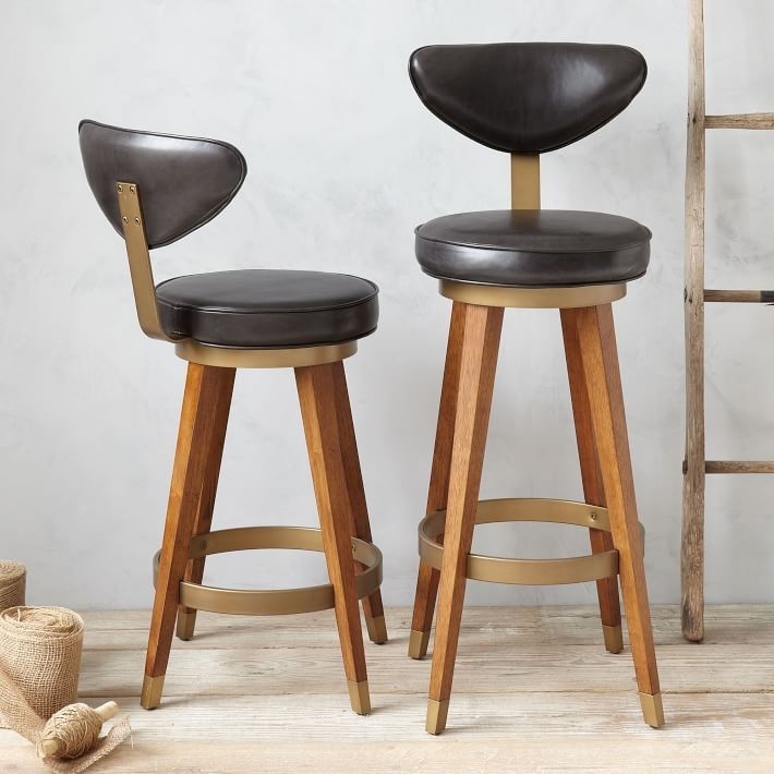 All the right elements make this bar counter stool irrestible