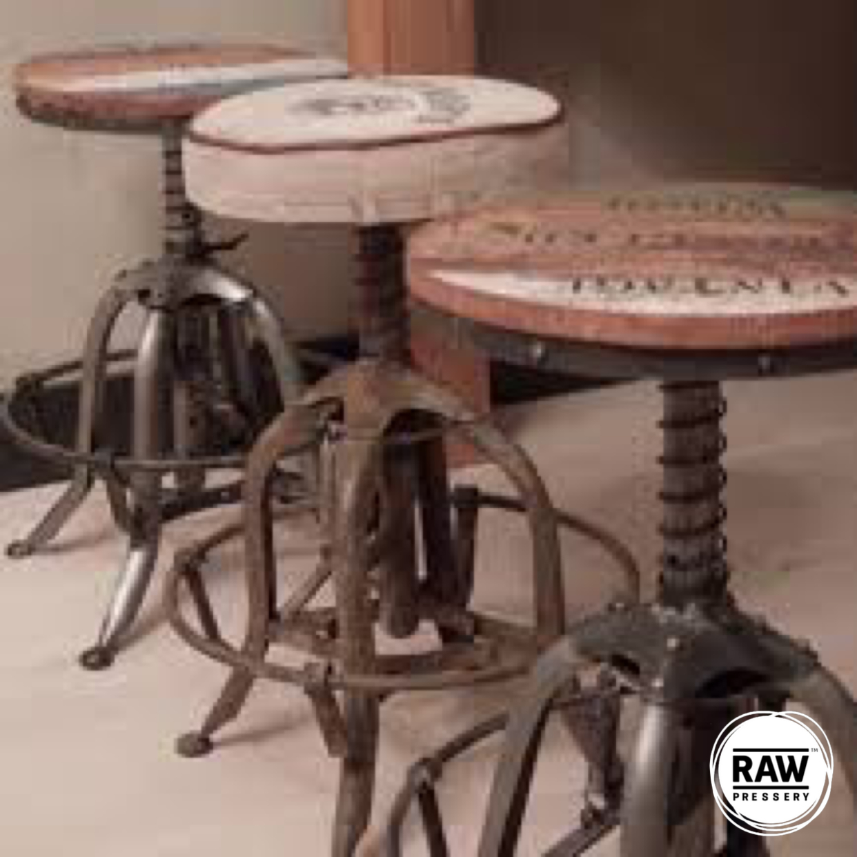 Antique bar stools