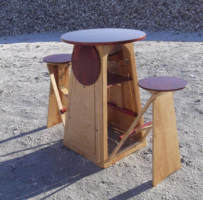 Foldable bar stools 3