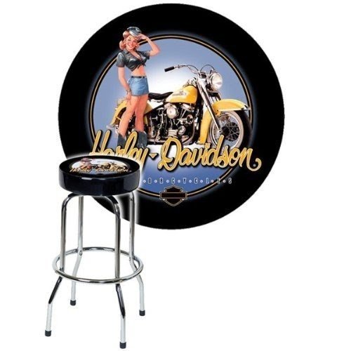 Harley davidson bar on sale stools for sale