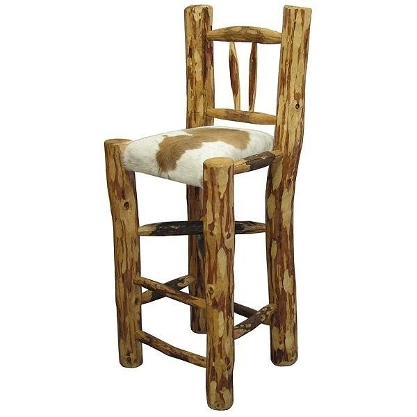 Log cabin bar stools