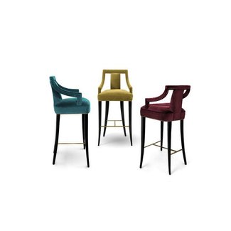 comfortable bar stools with arms