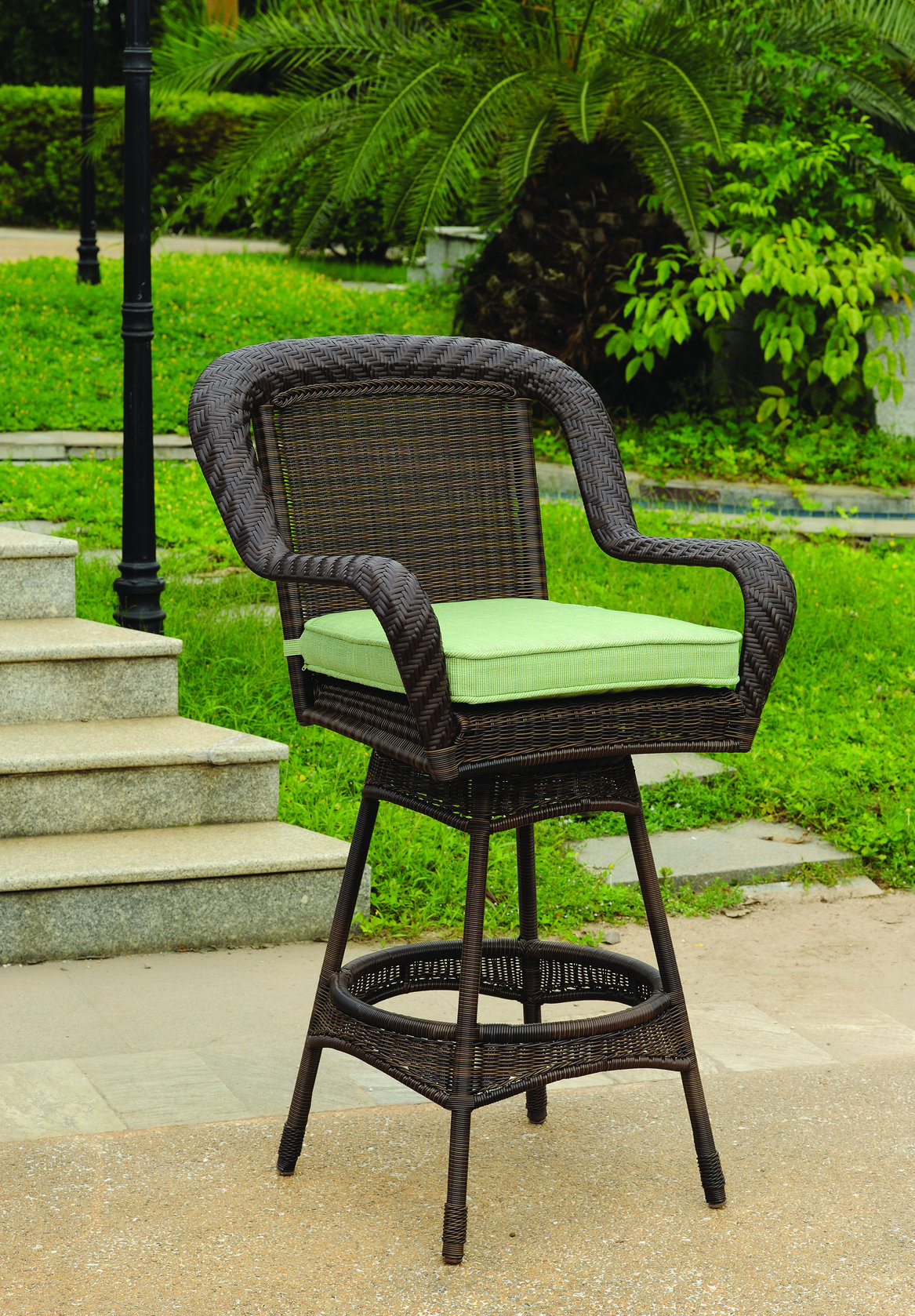 Outdoor Wicker Bar Stools - Foter