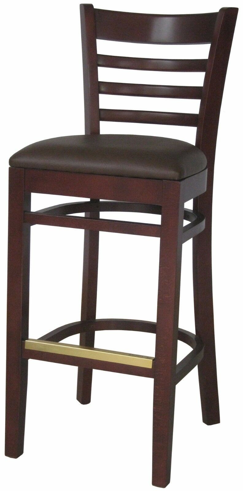Wooden bar stools with backs 2