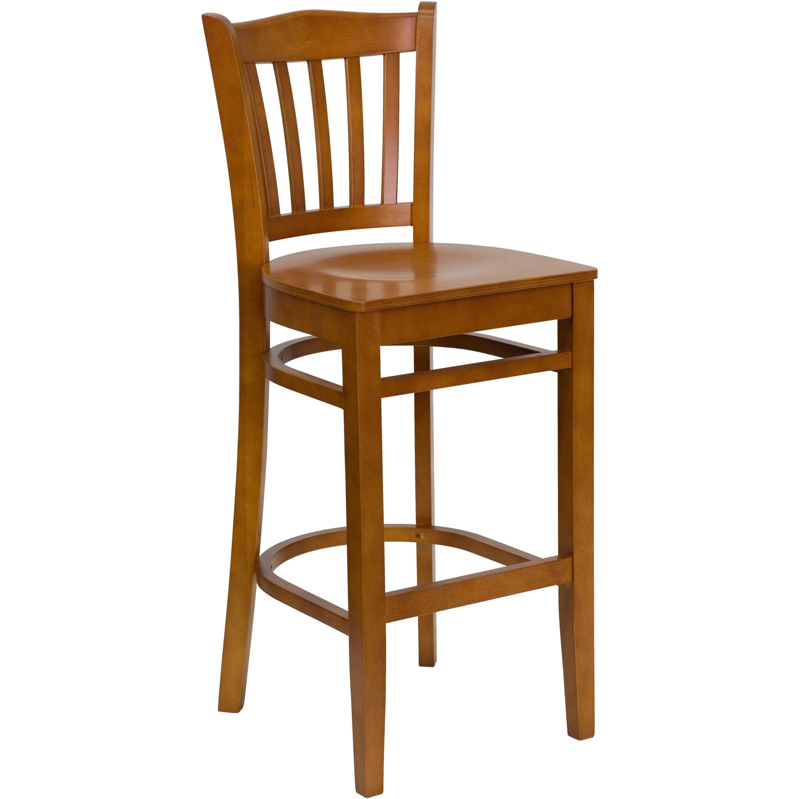 Wooden bar stools with backs 5