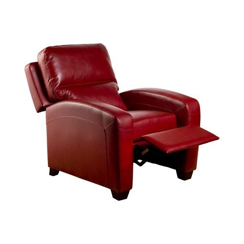 Brice Club Recliner Color: Emerson Red