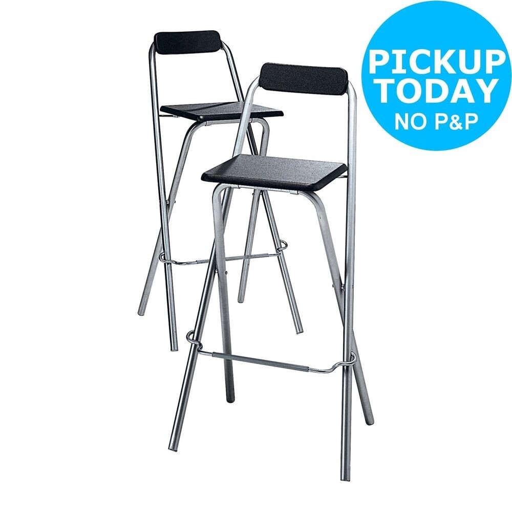 tall folding stool with back
