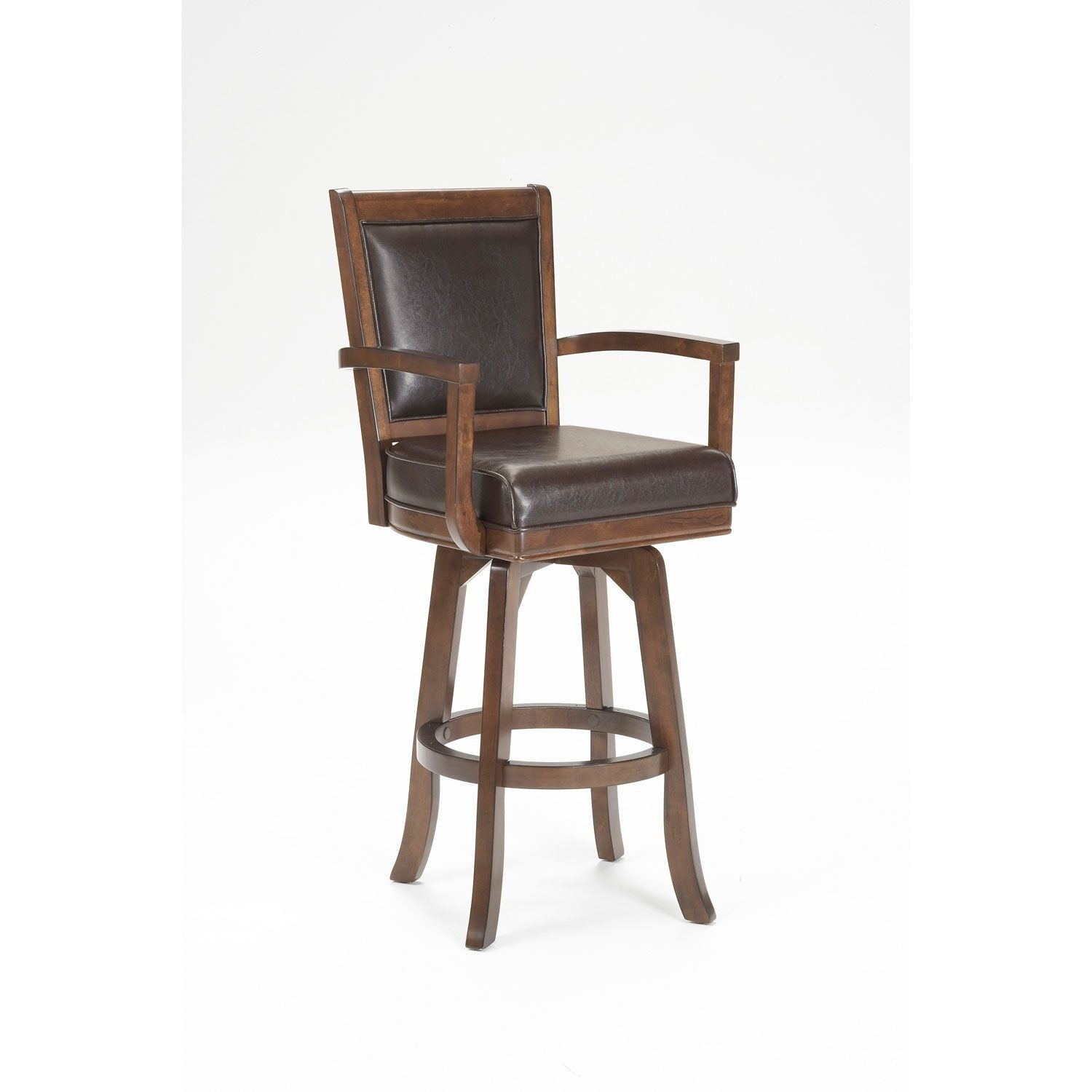 Hillsdale furniture palm springs 30 swivel bar stool with cushion