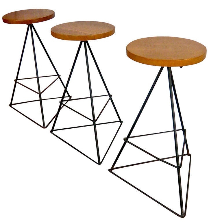 Luther Conover Counter Height Barstools 3