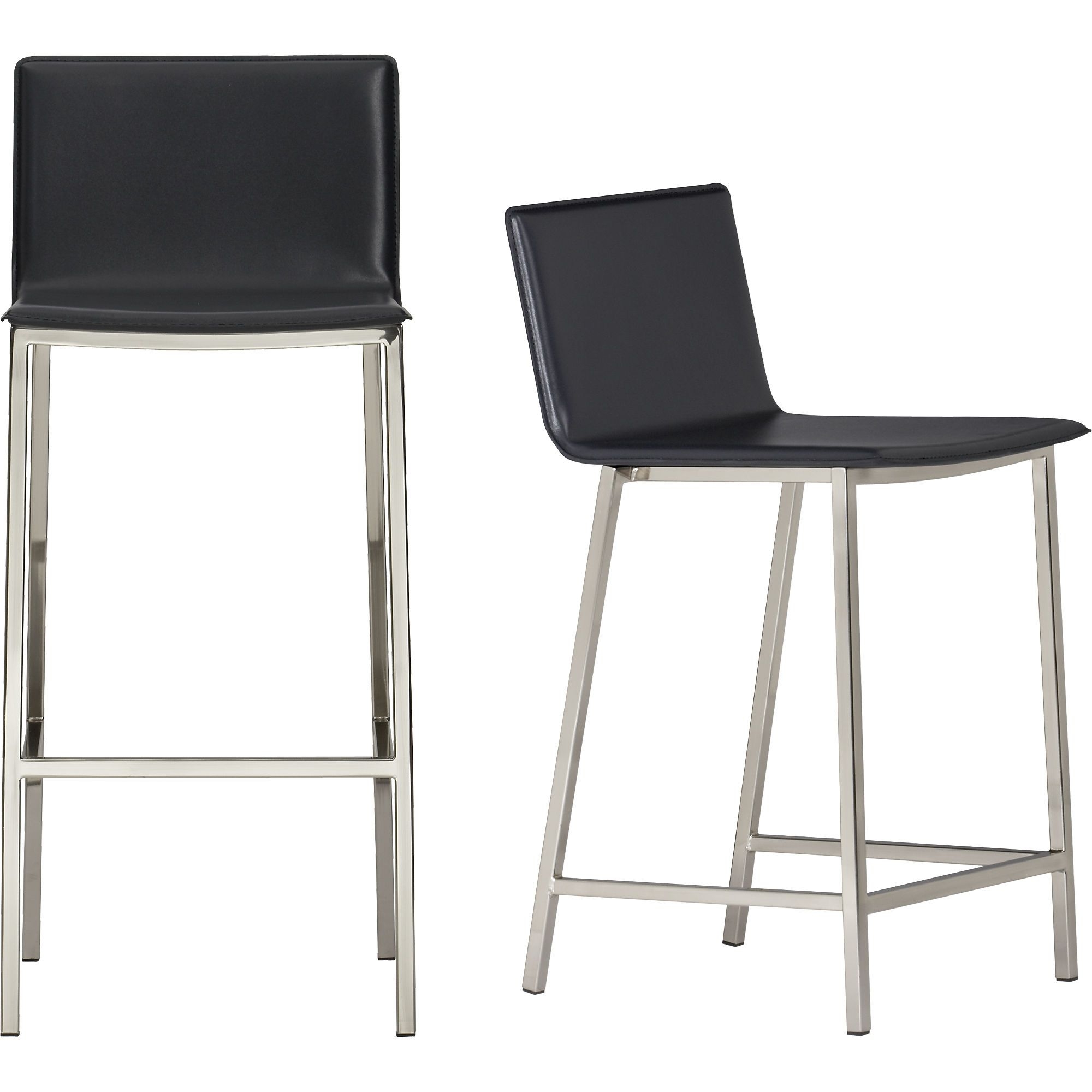 Metal square bar stools 3