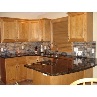 Natural Wood Backsplash Ceiling natural oak cabinets