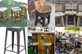 Rustic Outdoor Bar Stool Foter   Rustic Outdoor Bar Stool 