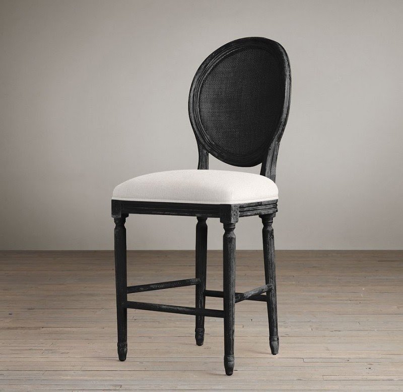 Cane back bar stool 8