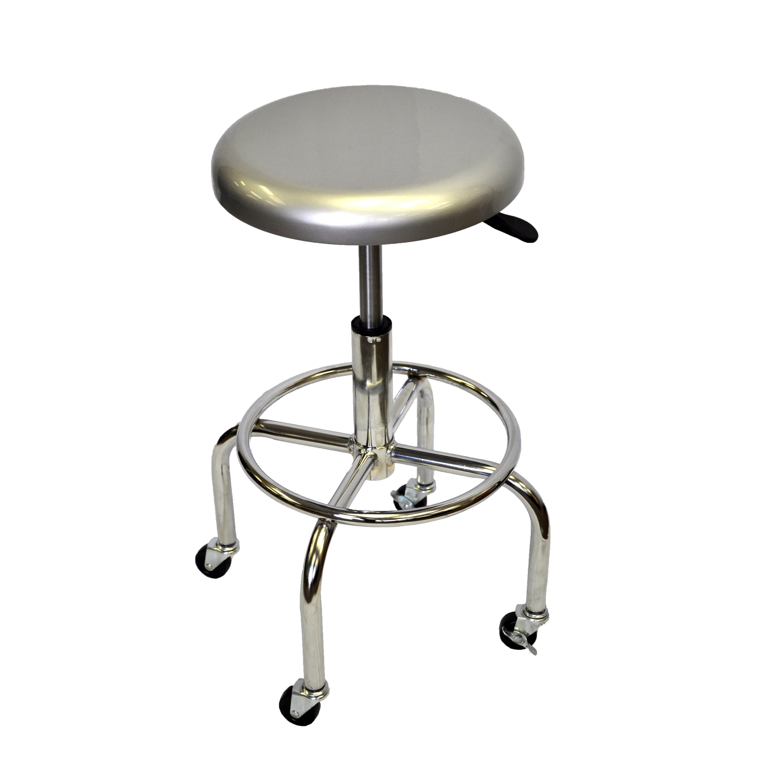 Bar stool with wheels
