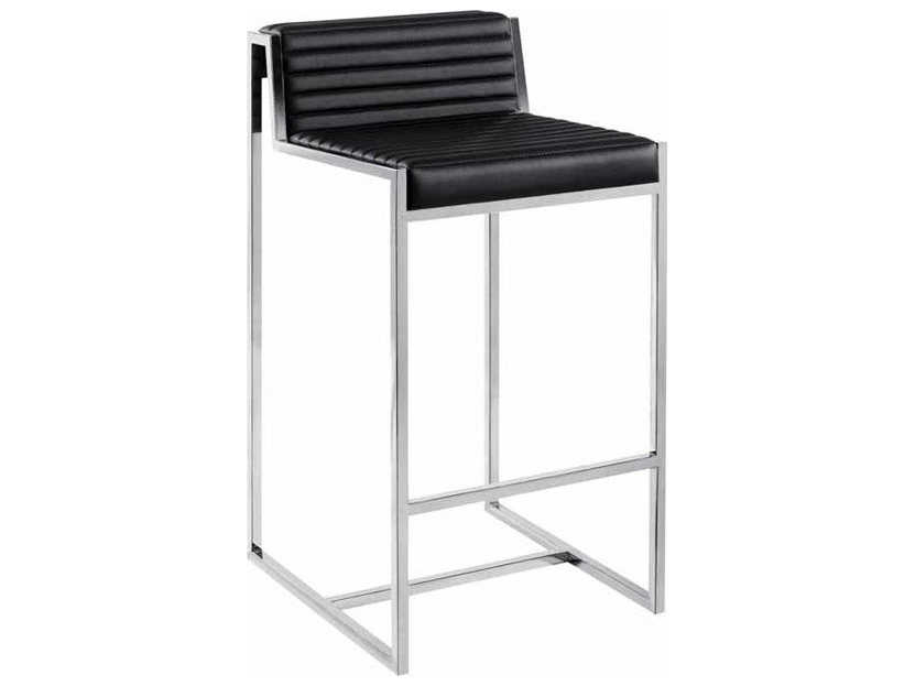 Leather top grain bar stools 11