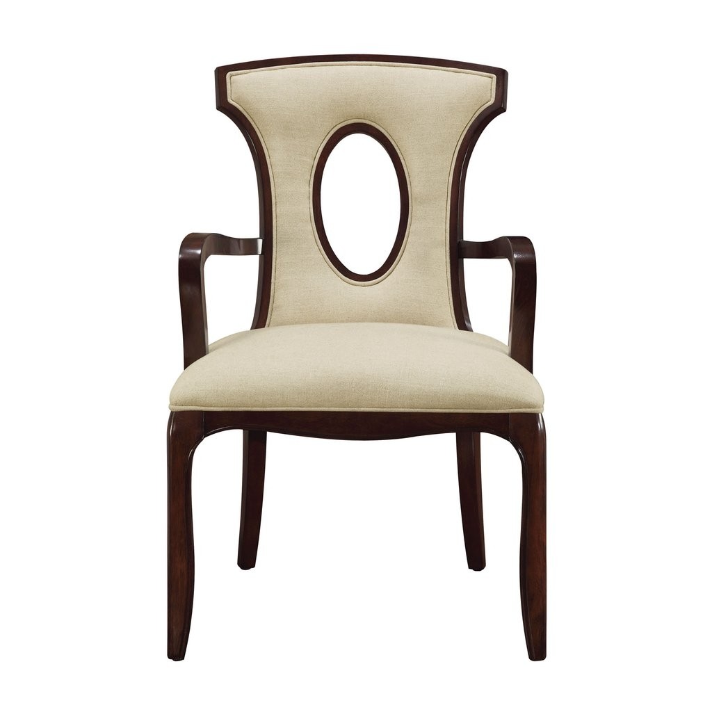 Sterling Industries Blakemore Arm Chair in Tan and Brown