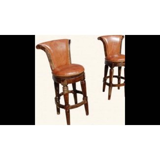 Western Leather Bar Stools Foter Western Leather Bar Stools 1