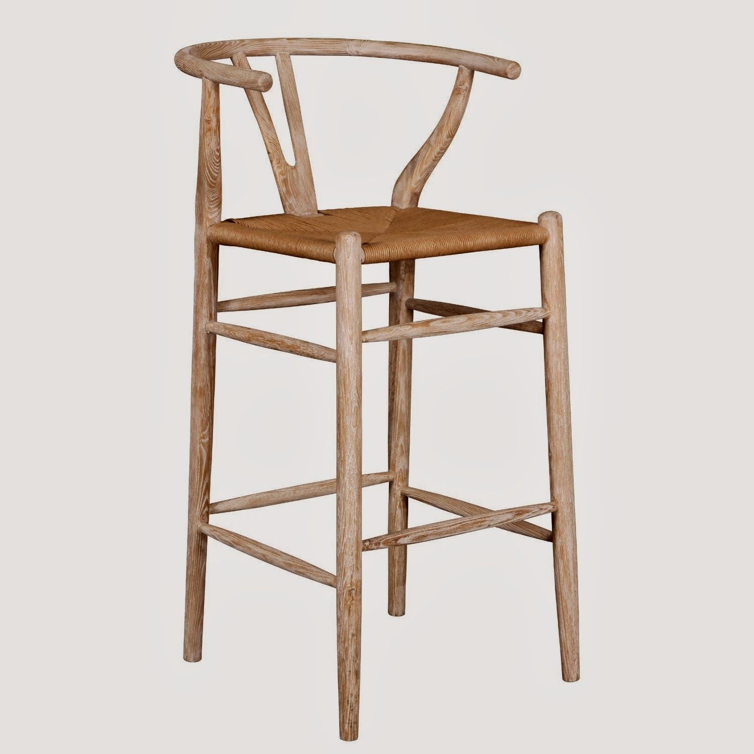 Wishbone bar stool 19