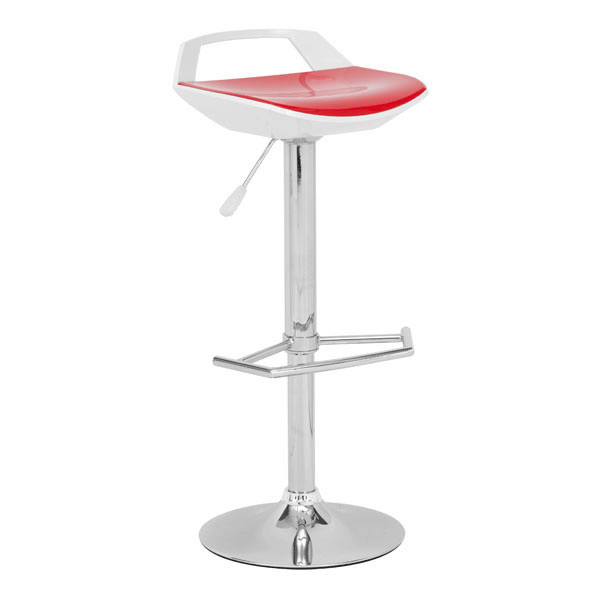 Zuo modern excelsior barstool green and white this sleek futuristic