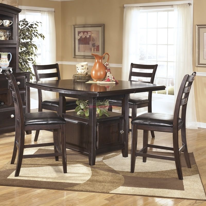 Ashley high top table best sale and chairs