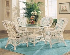 Fabric Wicker Arm Chair - Foter