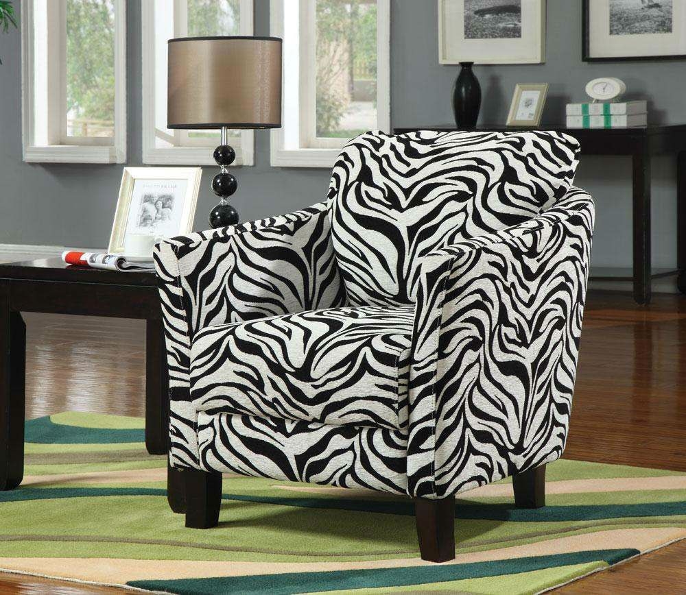 Coaster Home Furnishings 900404 Casual Accent Chair, Cappuccino/Multi-Color