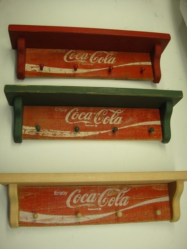 Coca cola original country wall shelf