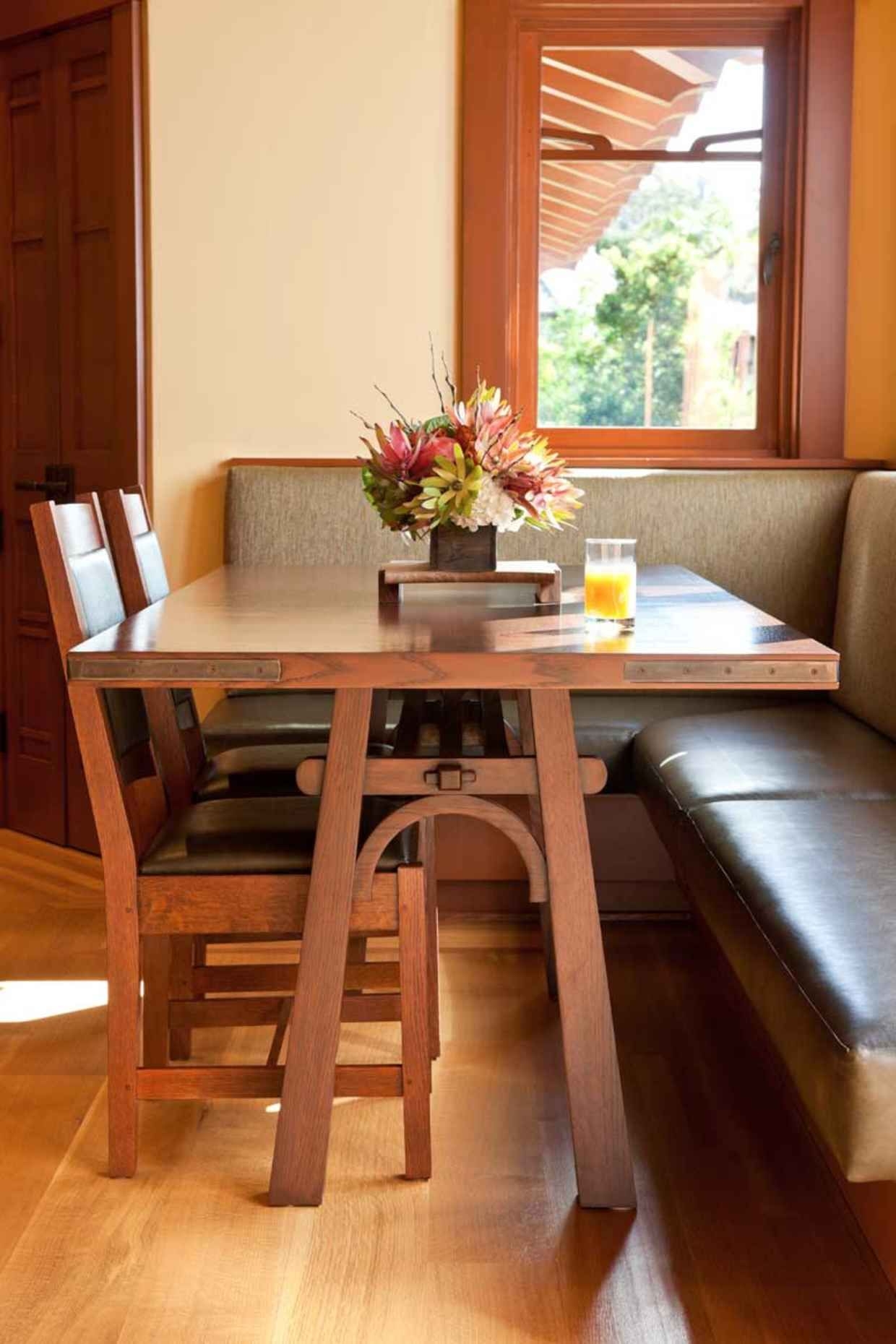 Craftsman style dining table 1