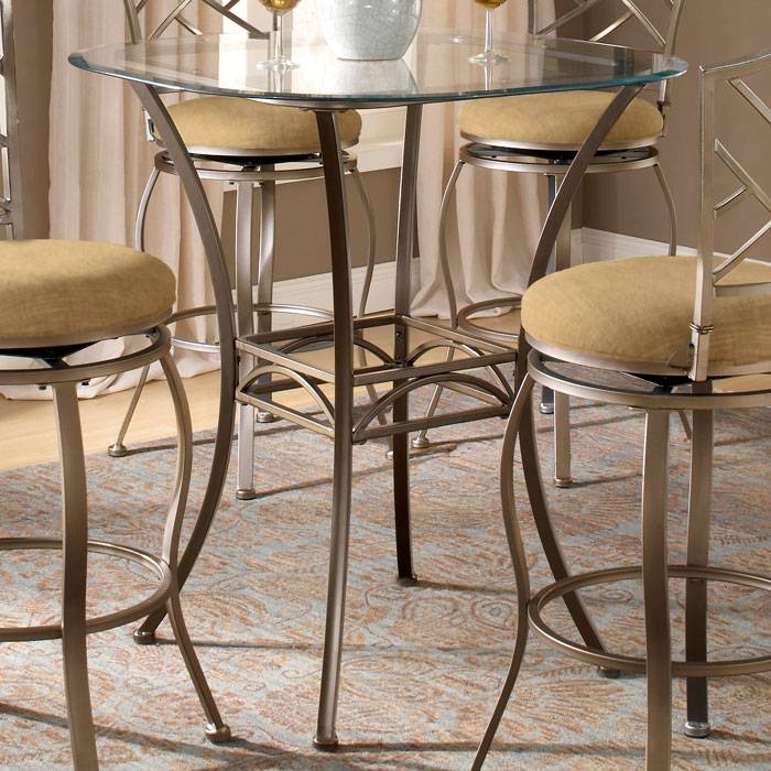 Glass bistro table and chairs sale