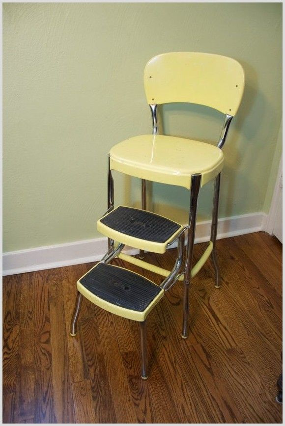 Old fashioned step stool chair