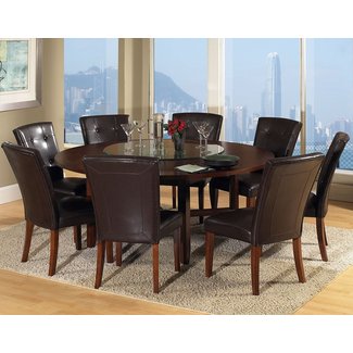 Round Dining Room Tables For 8 : Choose Round Dining Table for 6 - Artmakehome : The quality construction enhances the durability and beauty of the table, while the presence of natural wood knots and markings bring out the distinct characteristics of this wood, making no two pieces the same.