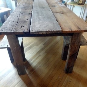 Barnwood Farmhouse Bench Ideas On Foter