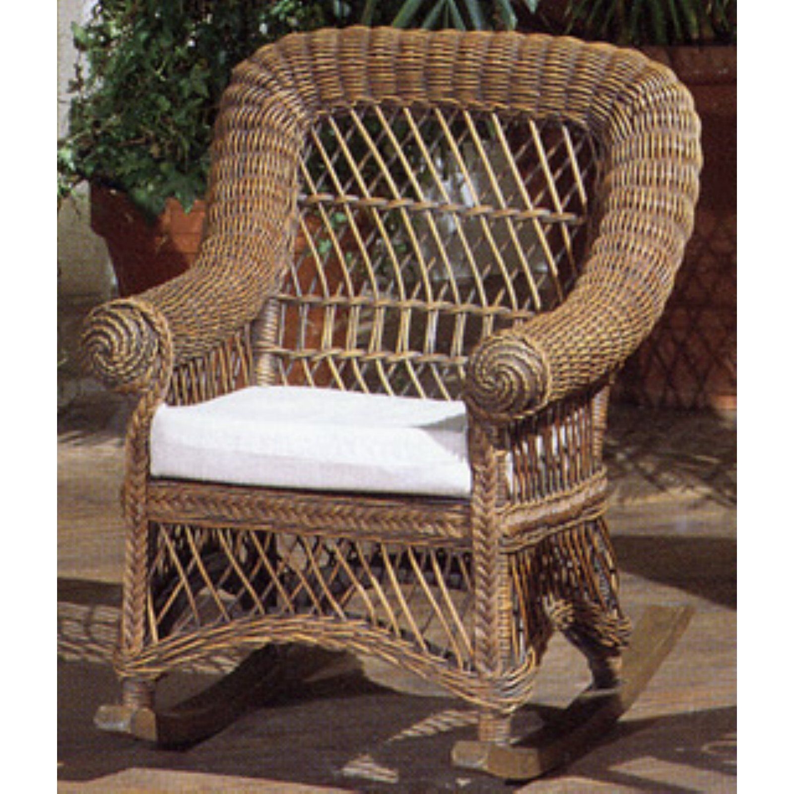 High Back Wicker Arm Chair Ideas on Foter
